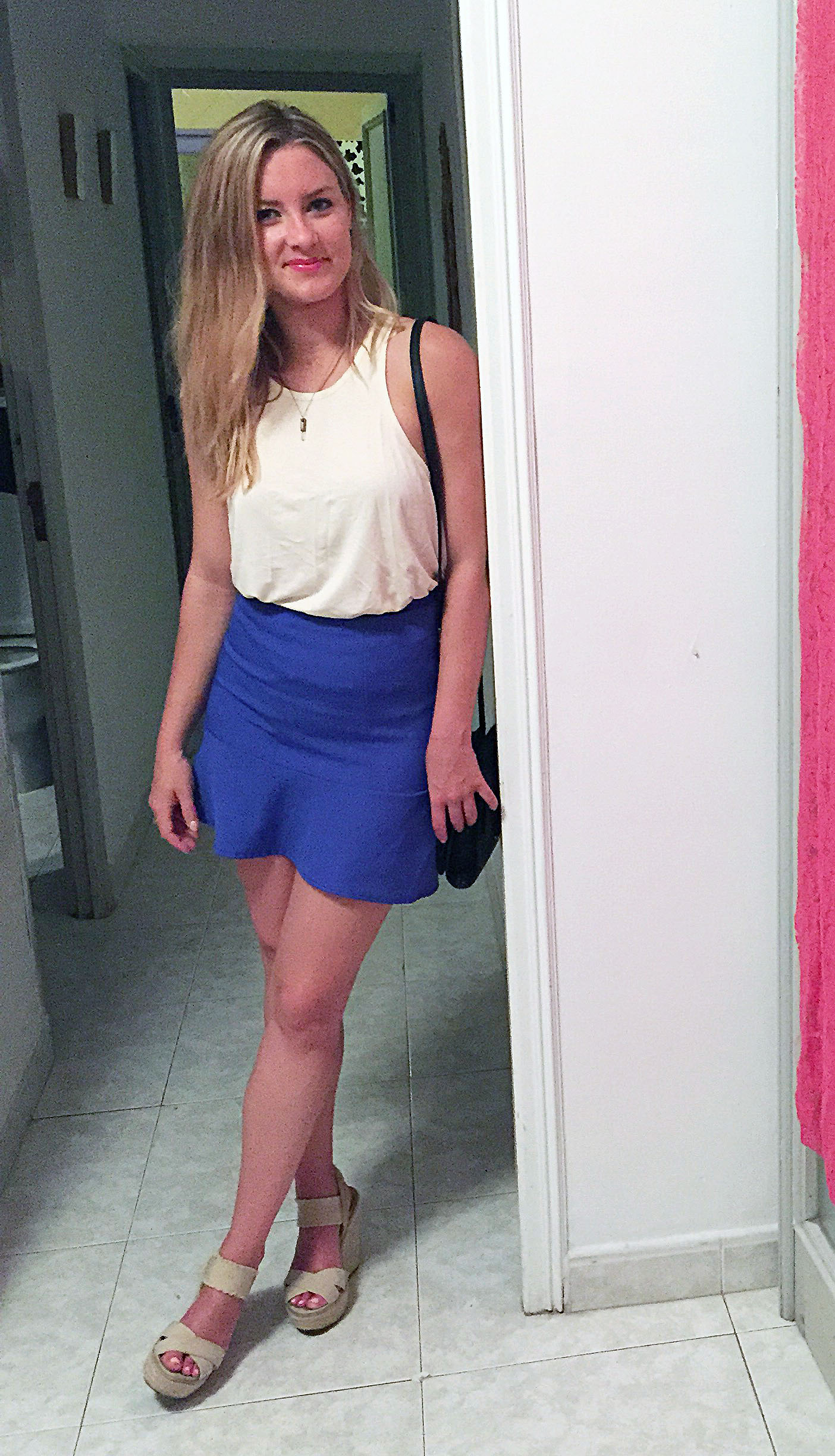 ibiza blue skirt
