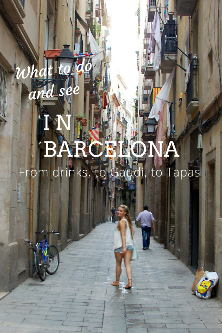 what to do and see in Barcelona